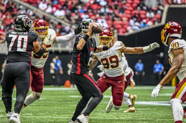 NFL action Shot